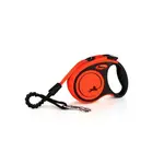 flexi Xtreme XS popruh 3m, oranžová do 15kg s pružným Soft-Stop pásikom