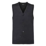 Men's Sleeveless Cardigan, Neckline V R719M 50/50 50% Cotton 50% Acrylic CottonBlend TM weave 12 275g