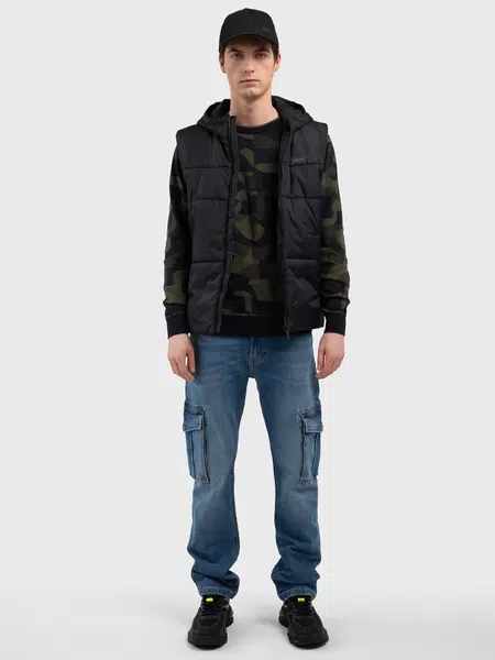 Big Star Man's Vest Outerwear 130403 906