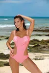 Belinda Origami swimsuit M-548 (13) pastel pink