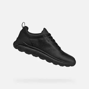 Černé pánské tenisky Geox Spherica 4X4 ABX - Pánské