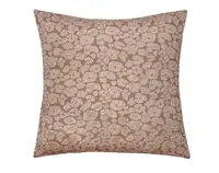 Dekoračný vankúš Sandra 43x43 cm, žakárový ružovo-béžový%