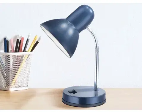 Stolná lampa Basic, modrá%