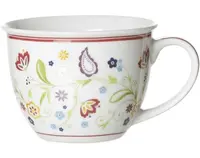 Hrnček Jumbo Shanti Doppio 350 ml, farebné kvety%