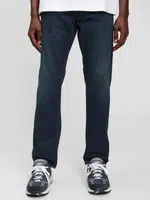 Modré pánske rifle slim straight worn GAP