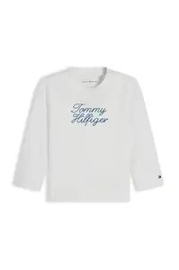 Tommy Hilfiger  tričko s dlouhým rukávem kojenecké s bavlnou