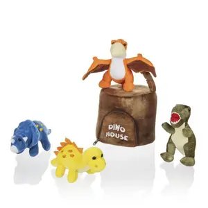 Plyšový set hraček, Dino