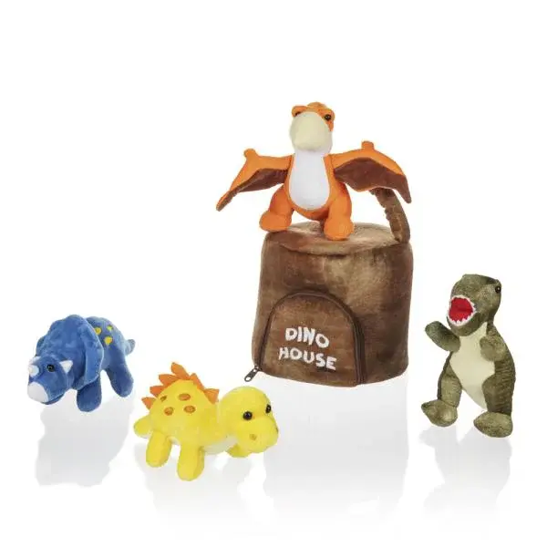 Plyšový set hraček, Dino