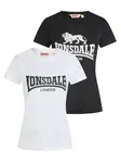 Lonsdale Women's t-shirt double pack