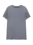 Pull&Bear Tričko  dymovo modrá
