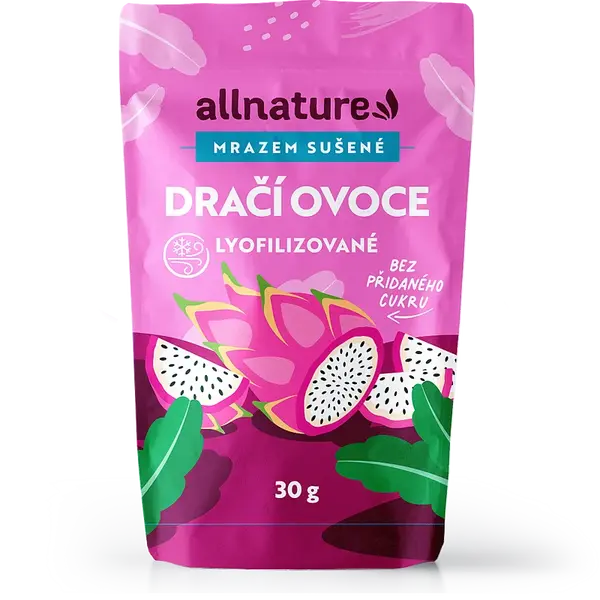 ALLNATURE Dračie ovocie sušené mrazom 30 g
