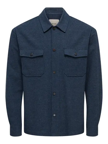 Only & Sons Prechodná bunda 'ONSMark'  tmavomodrá