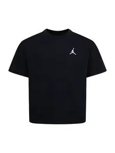 Jordan Tričko 'MJ BRKLYN ESSENTIALS'  čierna / biela