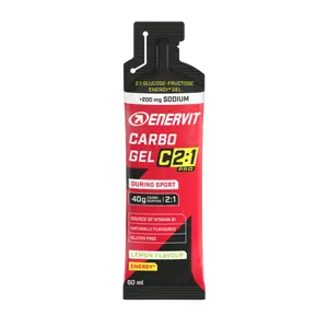 Enervit Carbo Gel C2:1 se sodíkem 60ml - citron