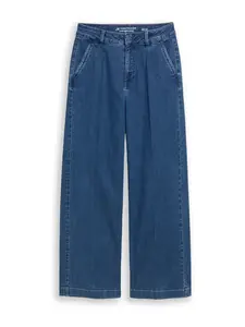 TOM TAILOR Džínsy 'MADINA'  modrá denim