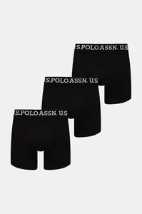 U.S. Polo Assn. boxerky pánske bavlnené s elastanom USPA Trunk 3-pak