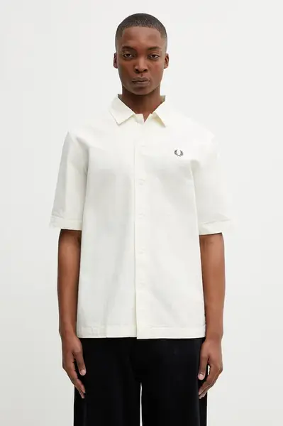 Fred Perry Bavlněná košile Fred Perry