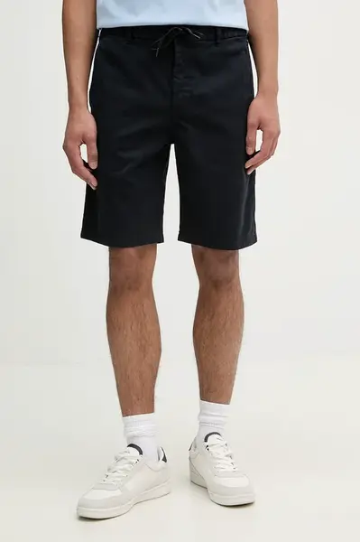 BOSS Orange chino šortky pánské bavlněné s elastanem
