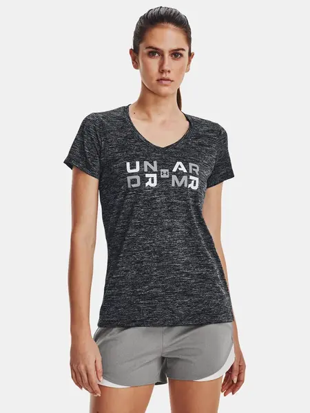 Under Armour Tričko Tech Twist Graphic SSV-BLK - Dámské