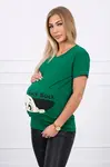 marka niezdefiniowana Materská blúzka Guck zelená