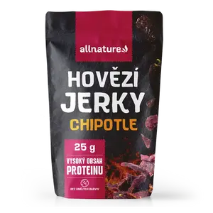 ALLNATURE Beef chipotle Jerky sušené mäso 25 g