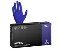 Nitrilové rukavice Espeon Nitril Ideal - 100 ks, tmavě modré, velikost S (100134) + dárek zdarma