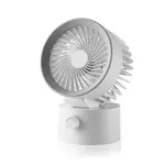 Bezdrôtový cyrkulačný ventilátor s osciláciou, biely