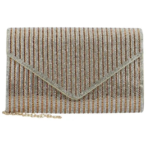 Dámské psaníčko zlaté - Michelle Moon Gezia