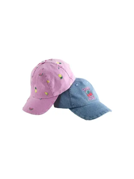 Next Klobúk  modrá denim / žltá / eozín / červená