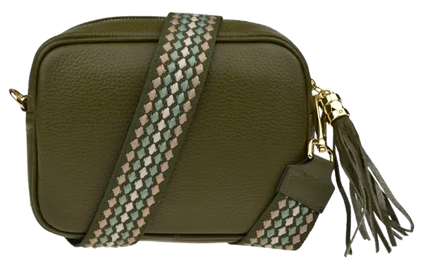 NovaKabelka.cz Bala Verde Scura s přídavným popruhem