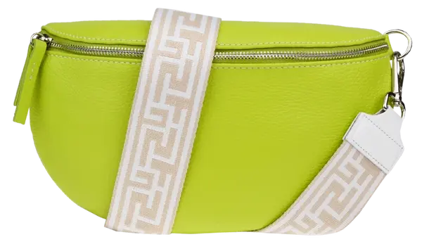 NovaKabelka.cz Reni Grande Lime s přídavným popruhem VI