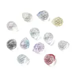 Electroplate Transparent Glass Beads