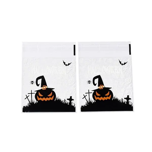 Halloween Theme Plastic Bakeware Bag