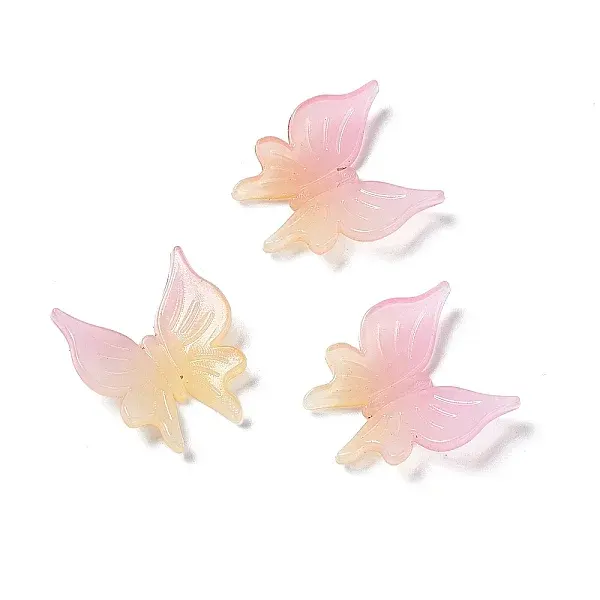 Two Tone Opaque Acrylic Cabochons