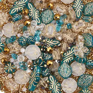 DIY Acrylic & Glass Beads Findings Kits