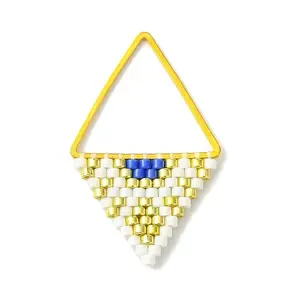 MIYUKI Glass Seed Beaded Pendants