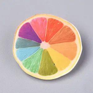 Acrylic Badges Brooch Pins