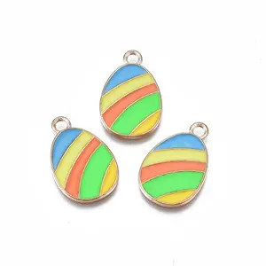 Alloy Enamel Pendants