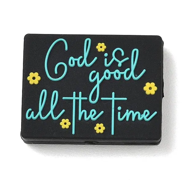 Inspirational Silicone Beads
