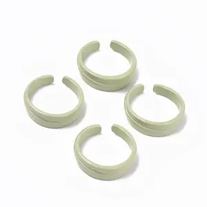 Spray Painted Alloy Cuff Rings
