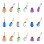 9Pairs 9 Colors Alloy Dangle Earrings