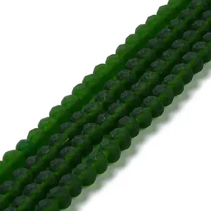 Transparent Glass Beads Strands