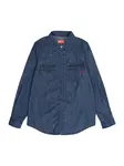 DIESEL Košeľa  modrá denim