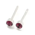 Rack Plating Brass Micro Pave Cubic Zirconia Stud Earring