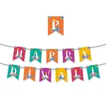 Diwali Theme Paper Flag Banners