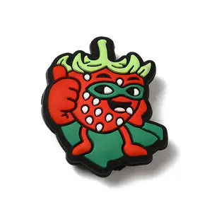 Fruit Superman Food Grade Eco-Friendly Silicone Focal Beads