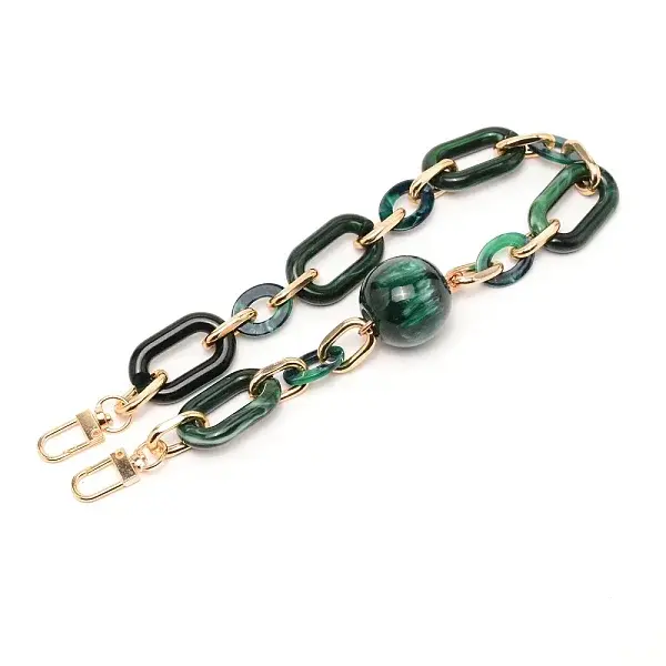 Acrylic Curb Chain Bag Strap