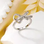 Brass Micro Pave Cubic Zirconia Finger Rings