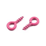 Spray Painted Iron Screw Eye Pin Peg Bails
