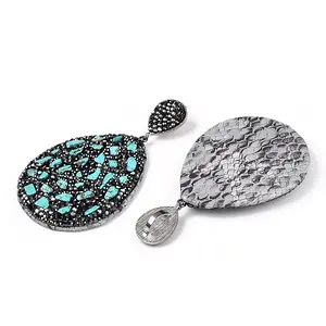 Synthetic Turquoise Big Pendants